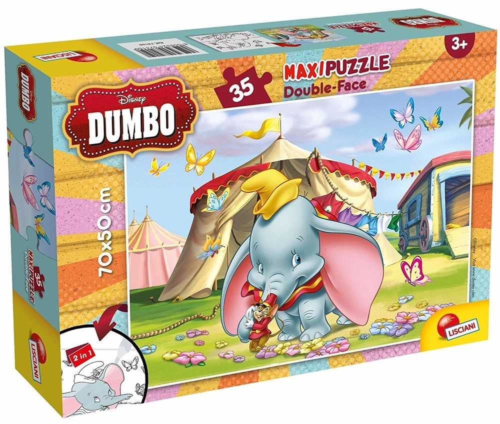 Lisciani Puzzle Df Supermaxi 35 Dumbo