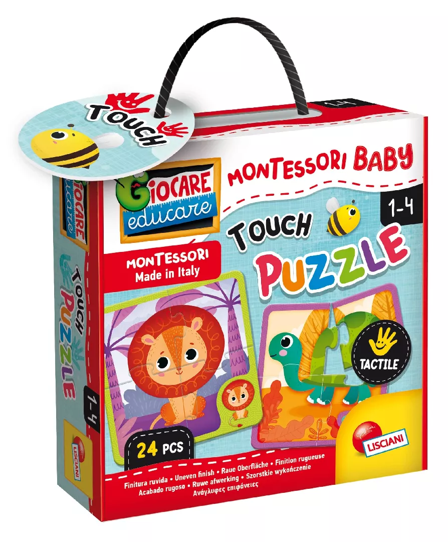 Lisciani Montessori Baby Touch Puzzle Jigsaw