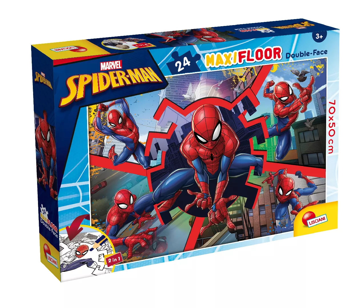 Lisciani Marvel Puzzle Df Maxifloor 24