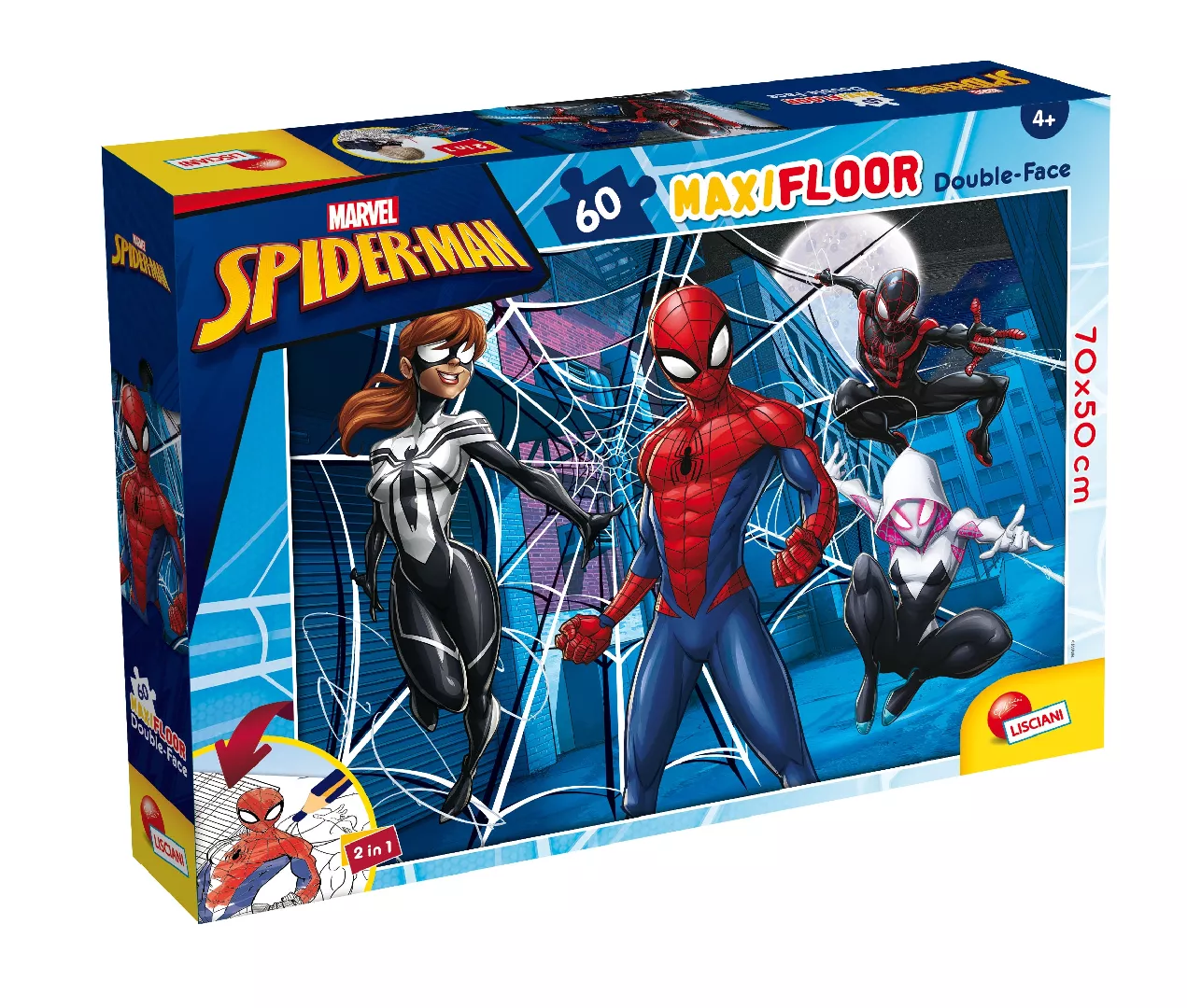 Lisciani Marvel Puzzle Df Maxifloor 60