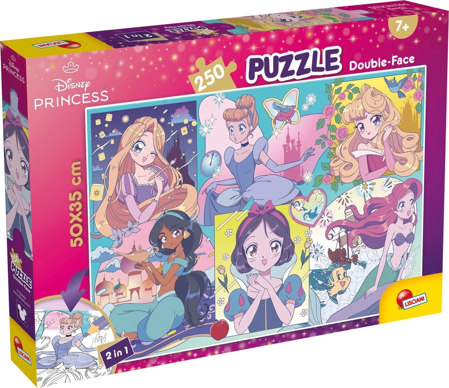 LISCIANI DISNEY PUZLE DF PLUS 250