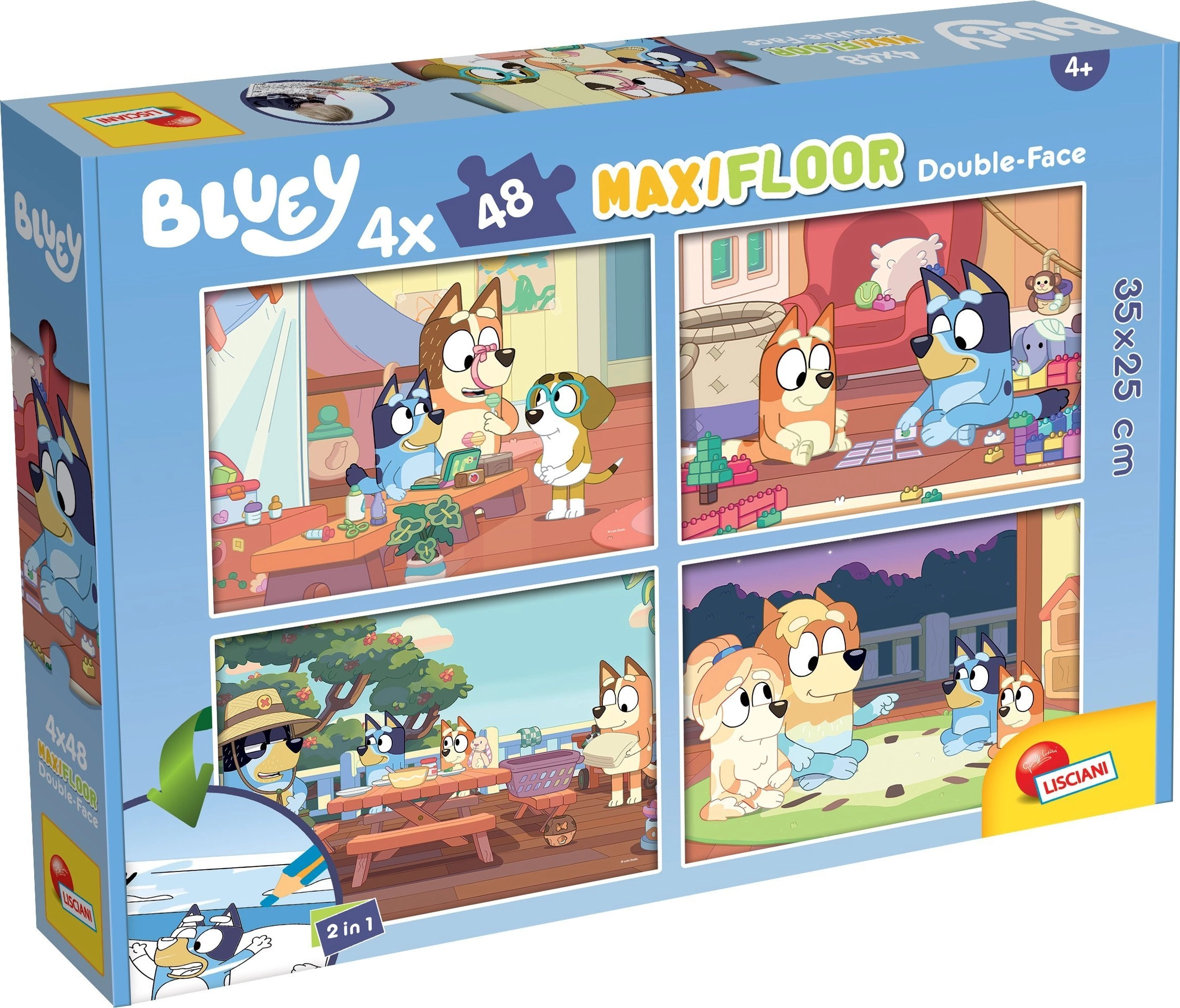 Lisciani LISCIANI BLUEY PUZZLE DF MAXI