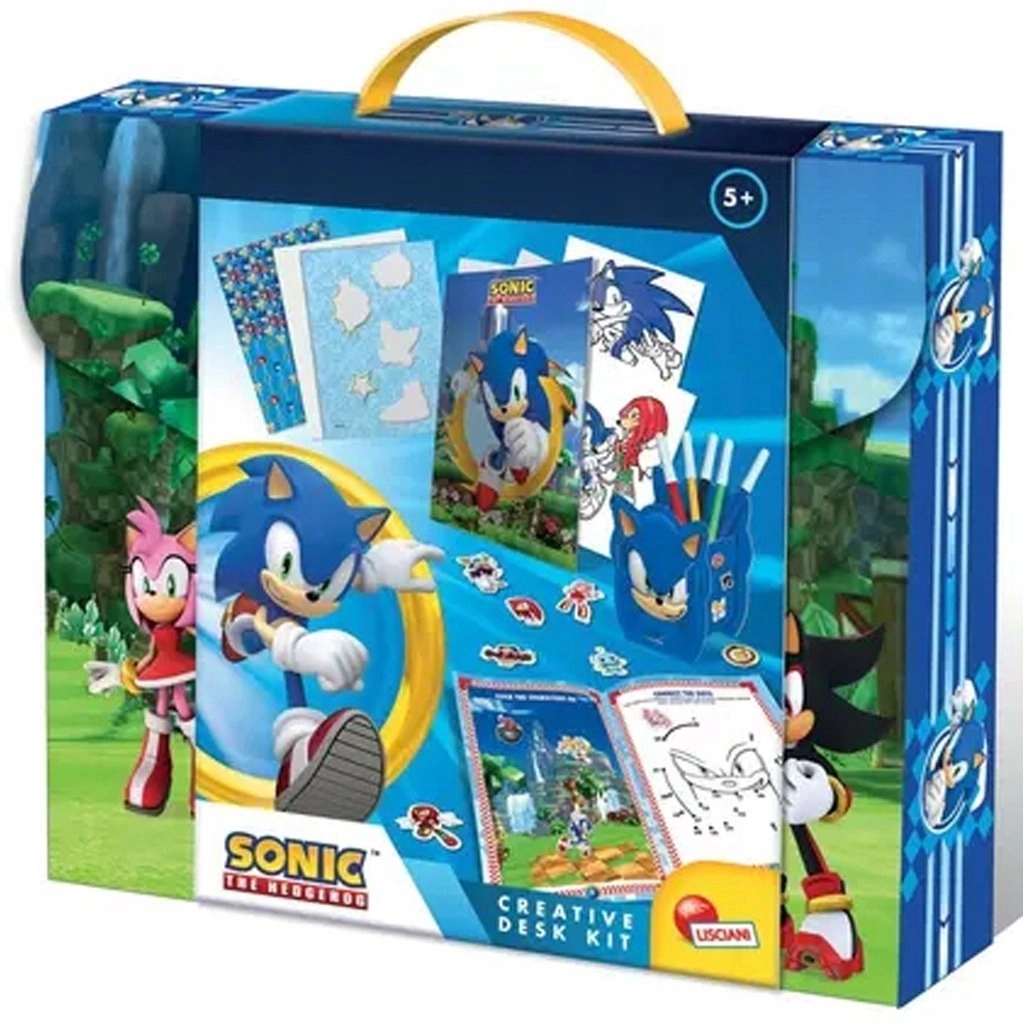 Lisciani LISCIANI SONIC CREATIVE SUITCASE 304-110704
