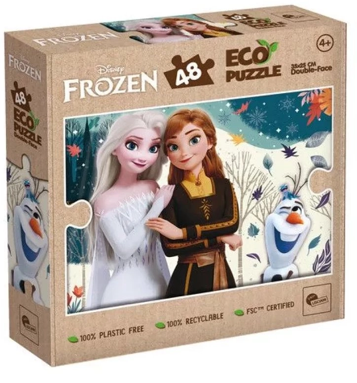 LISCIANI PUZZLE EKO DWUSTRONNE FROZEN 48