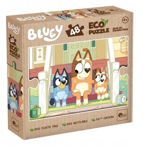 LISCIANI PUZZLE EKO DWUSTRONNE BLUEY 48