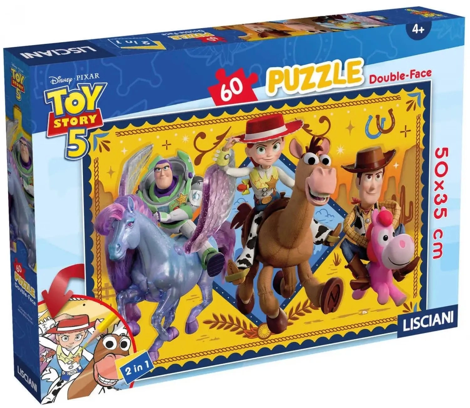 Lisciani DISNEY PUZZLE DF PLUS 60