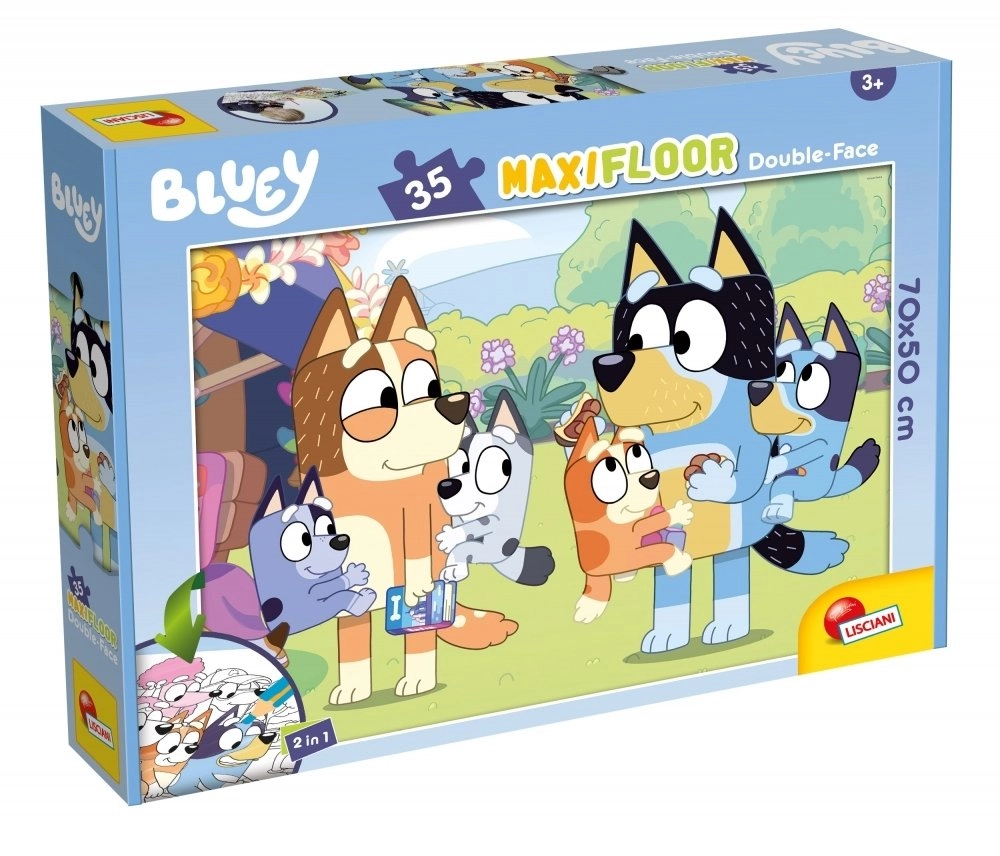 Lisciani LISCIANI BLUEY PUZZLE DF MAXIFLOOR