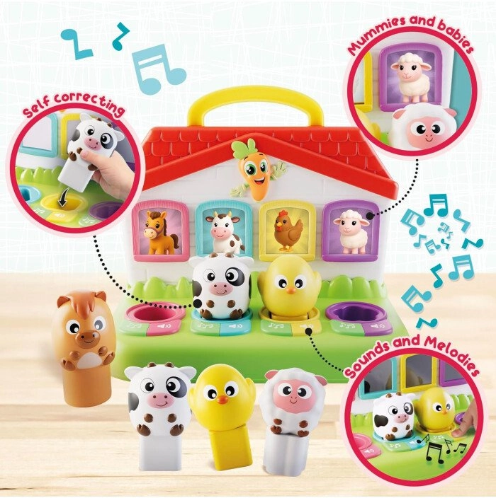 Lisciani LISCIANI CAROTINA BABY COUNTRY ANIMALS