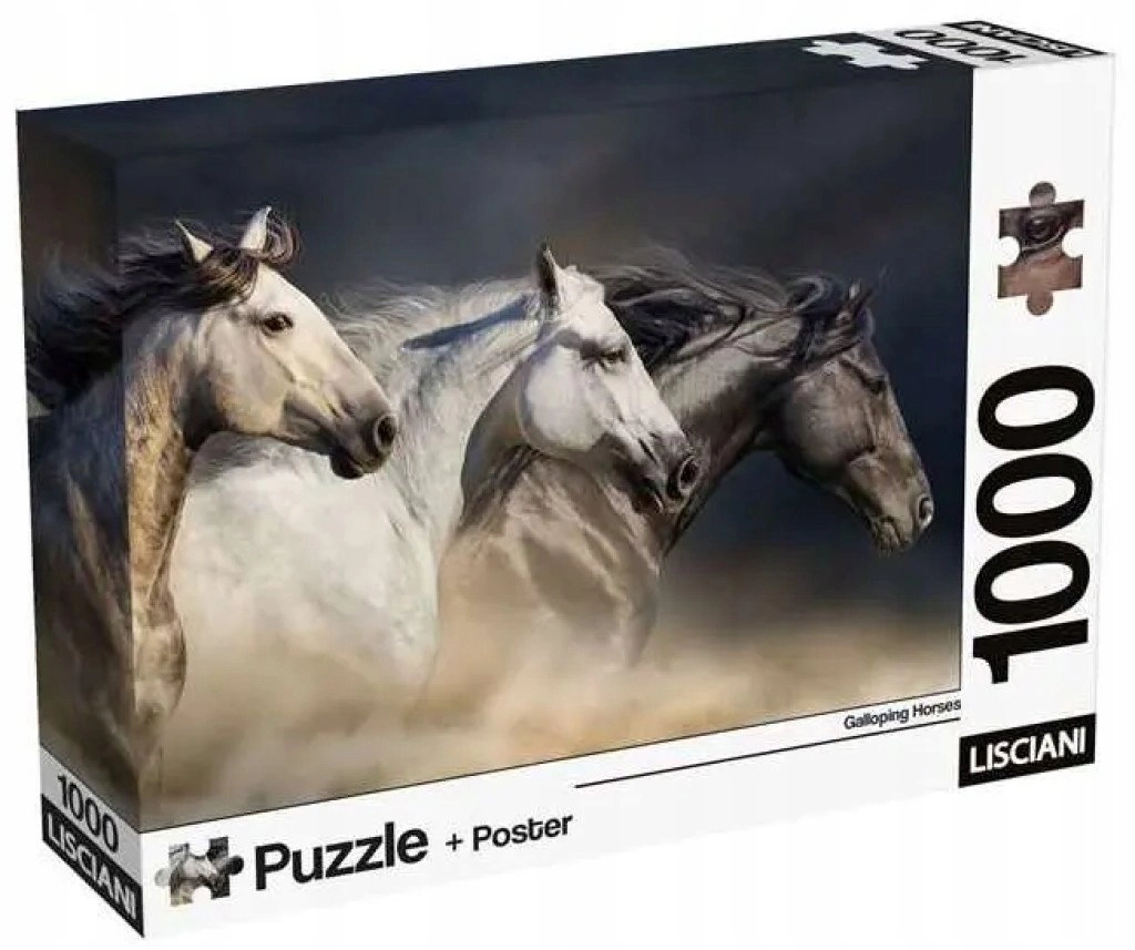 Lisciani LISCIANI PUZZLE ADULTS HORSES AT