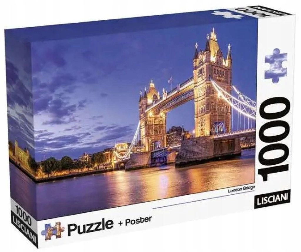 Lisciani LISCIANI PUZZLE ADULTS TOWER BRIDGE