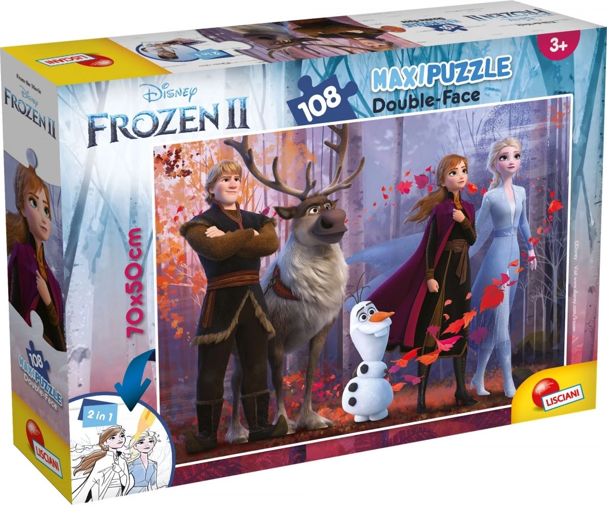 Lisciani Puzzle Maxi 108 elements Frozen