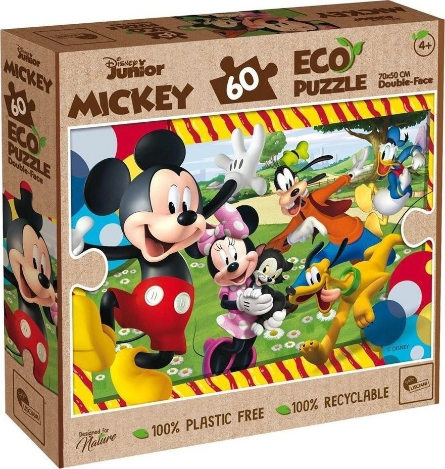 Lisciani LISCIANI DISNEY PUZZLE EKO DWUSTRONNE
