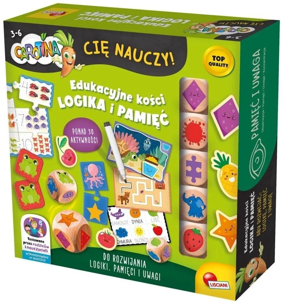 Lisciani LISCIANI CAROTINA CIE NAUCZY EDUKACYJNE