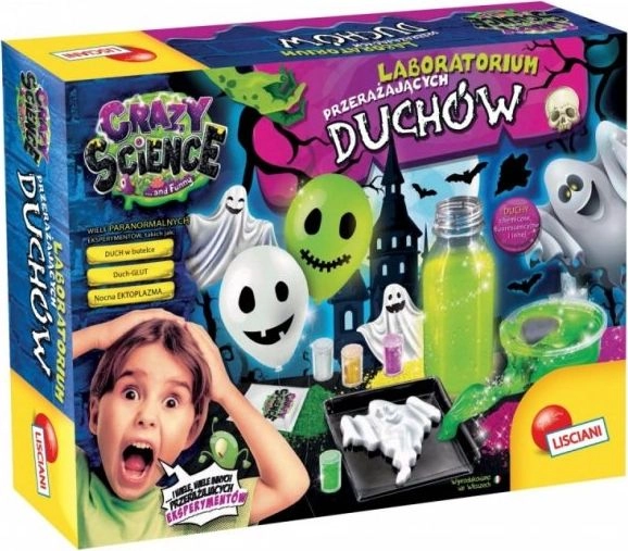 Lisciani Crazy Science Laboratorium przerażających duchów