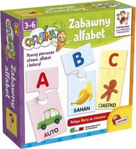 Lisciani LISCIANI CAROTINA FUNNY ALPHABET (