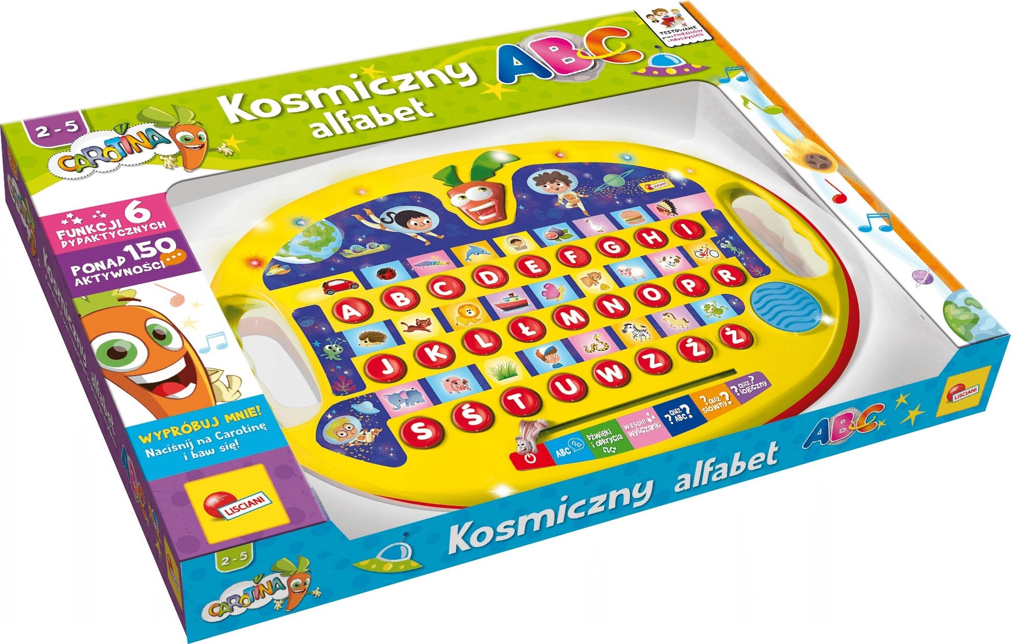 Cosmic alphabet ABC 77410 LISCIANI 304-PL77410
