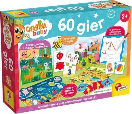 Lisciani Carotina Baby Set 60 games