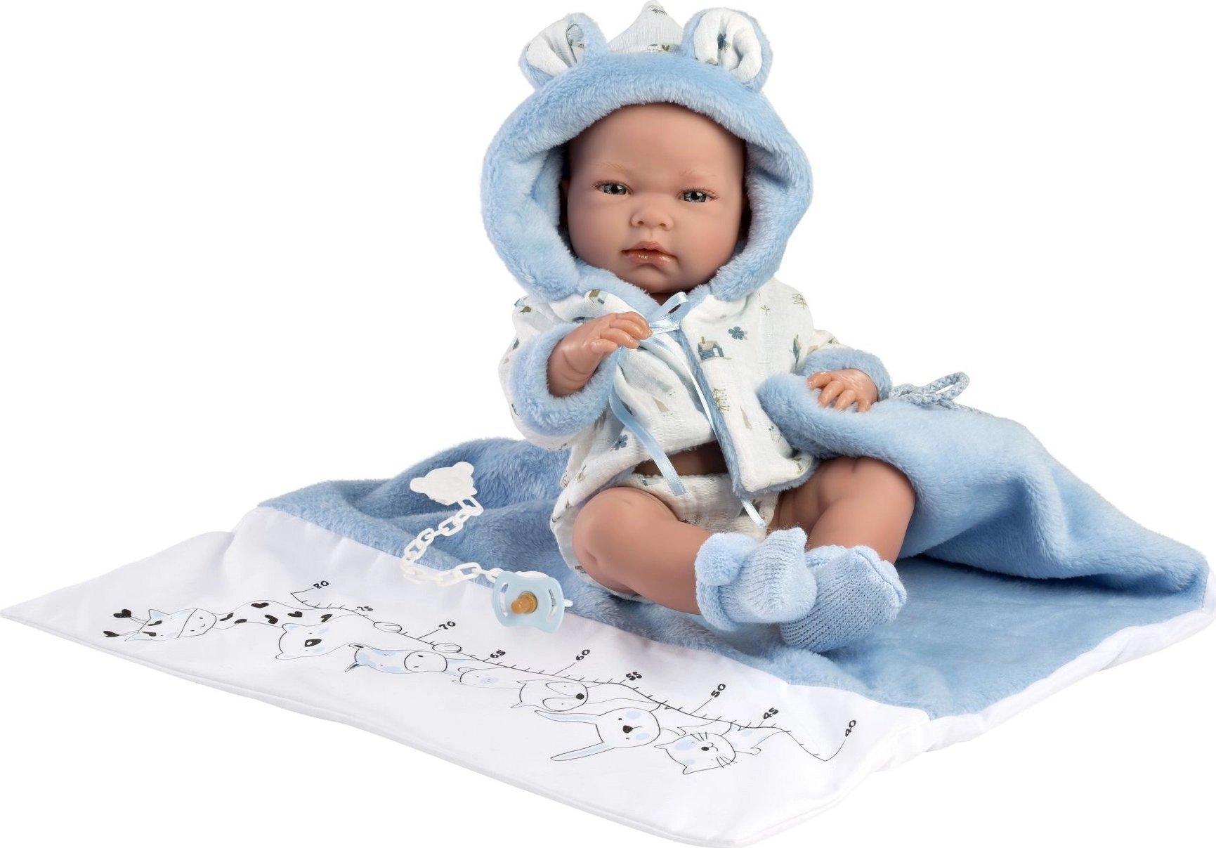 Llorens Nico baby doll with a