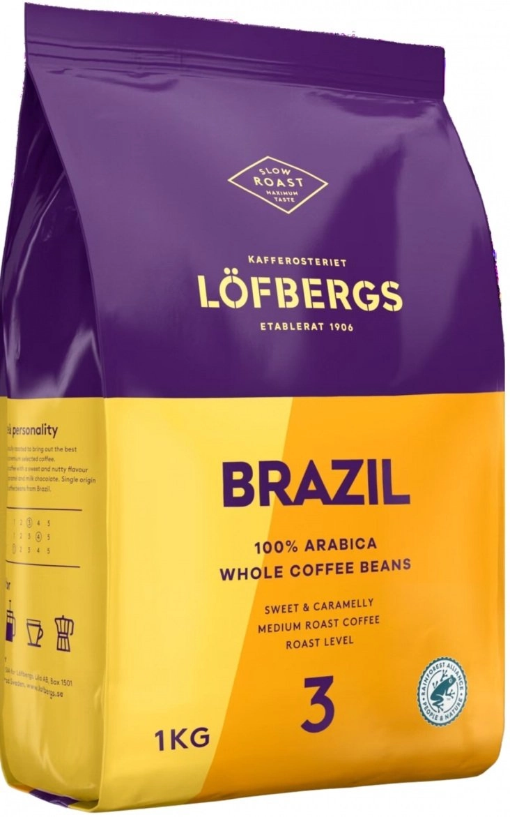 Lofbergs coffee beans LOFBERGS BRAZIL ARABICA