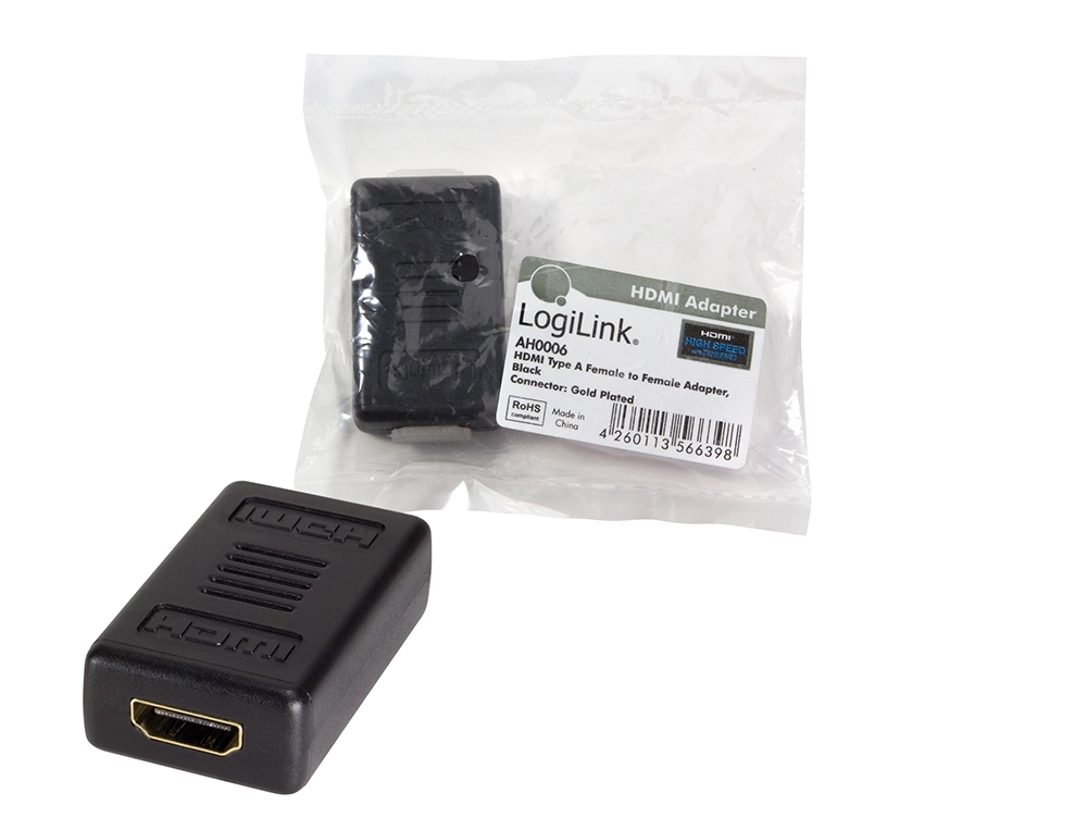 LogiLink HDMI Adapter Black AH0006
