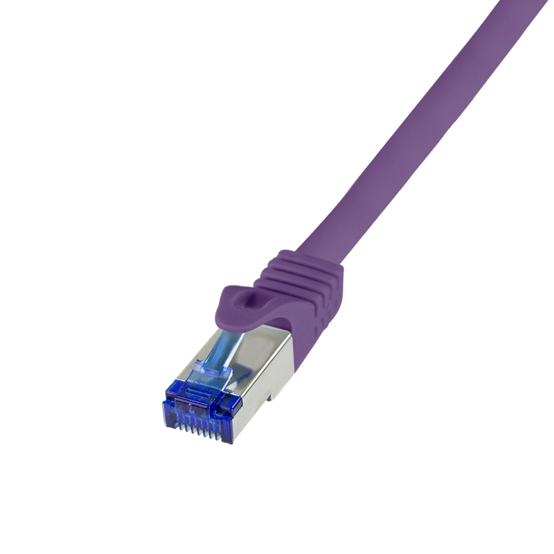 LogiLink C6A019S networking cable Purple 0