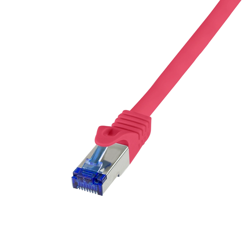 LogiLink C6A034S networking cable Red 1