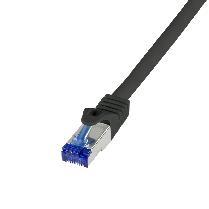 LogiLink C6A123S networking cable Black 30