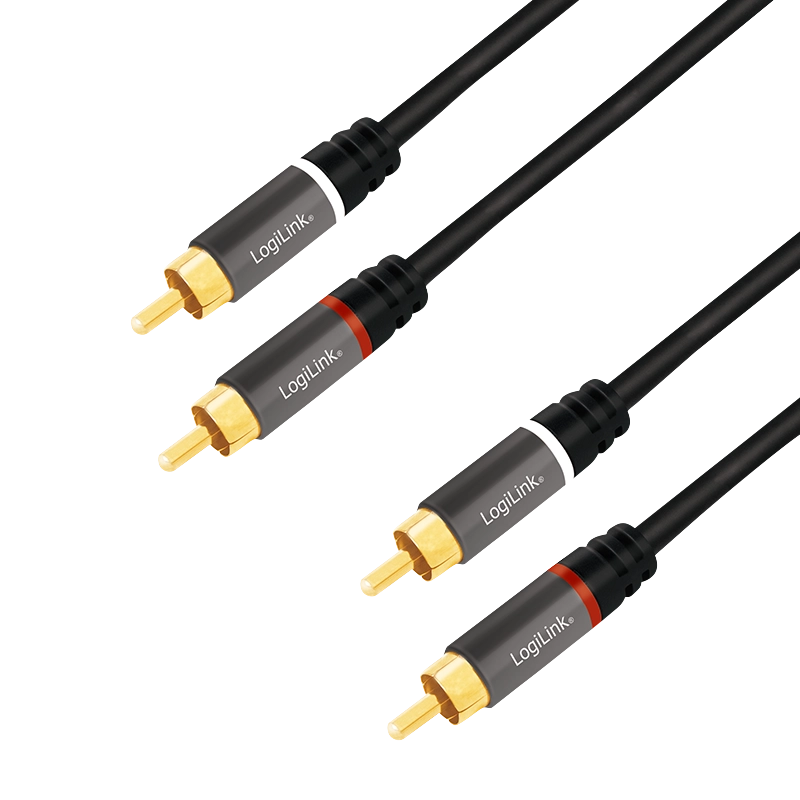 LogiLink CA1202 audio cable 1 m