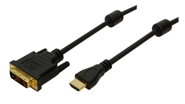 LogiLink HDMIDVI-D 3m Black CH0013 4260113566404
