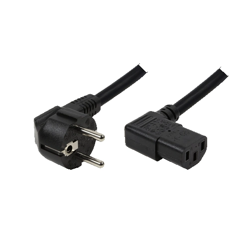 LogiLink Swiss-IEC - IEC-C13  2m Black