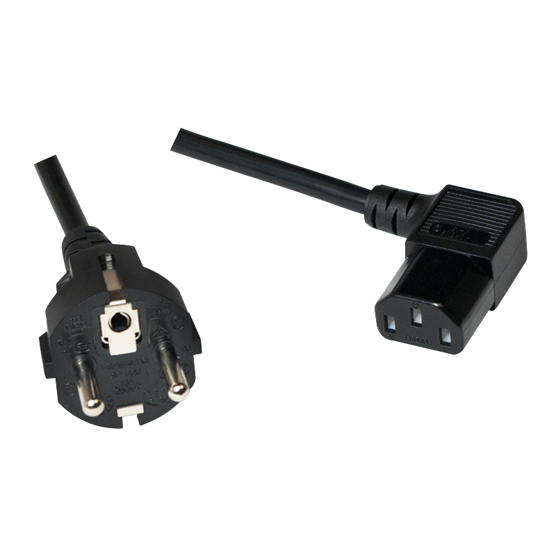 LogiLink 5m  CEE 7-7/C13 Black CEE7/7