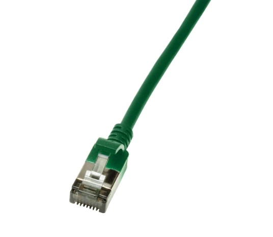 LogiLink Slim U/FTP networking cable Green