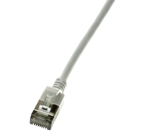 LogiLink Slim U/FTP networking cable Grey