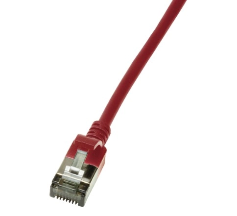 LogiLink Slim U/FTP networking cable Red