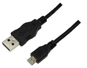 LogiLink 3m USB A-USB Micro B