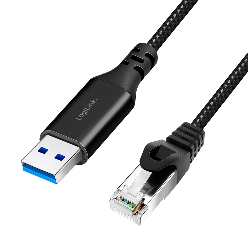 LogiLink CU0404 networking cable Black 5