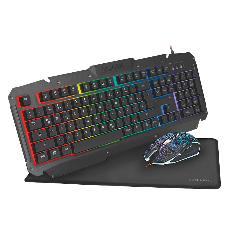 LogiLink ID0185 keyboard Mouse included Gaming