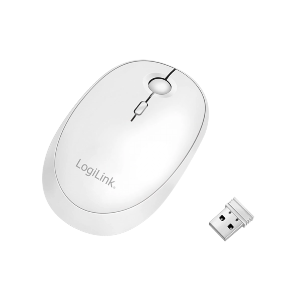_7737787 LogiLink ID0205 mouse Office Ambidextrous RF Wireless + Bluet