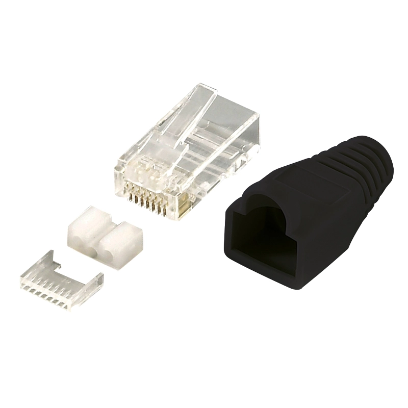 LogiLink MP0022 wire connector RJ45 Black