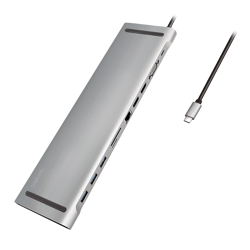 LogiLink UA0373 laptop dock/port replicator Wired