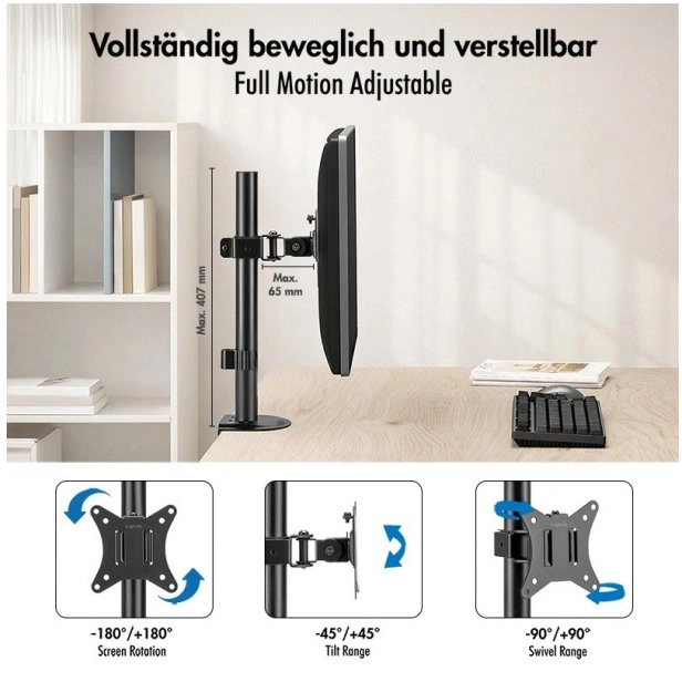 Monitor holder 17-32 ````  9kg max