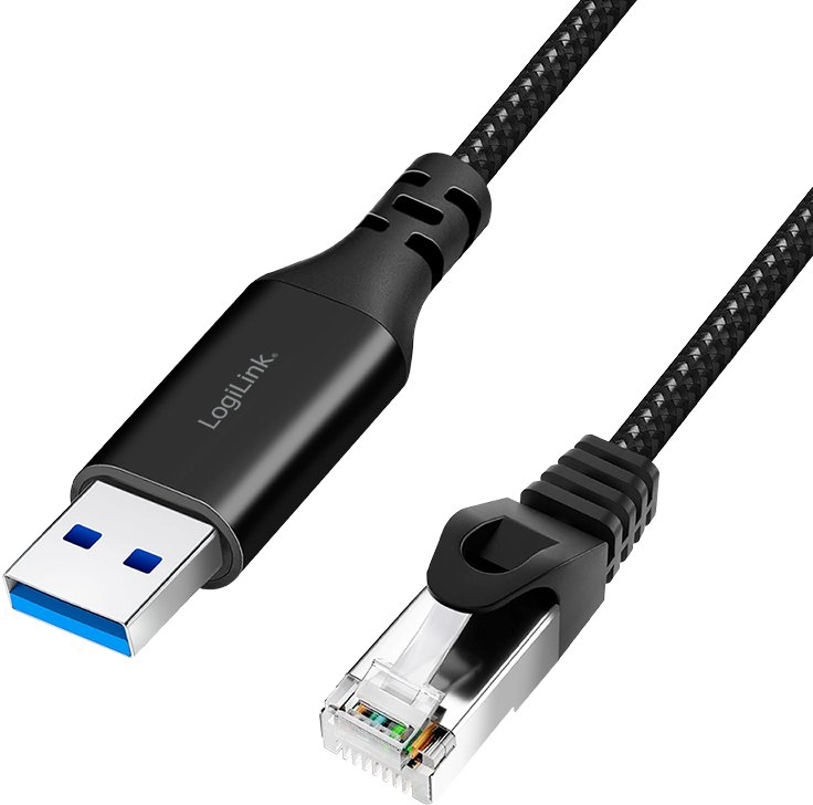 LogiLink CU0406 networking cable Black 10
