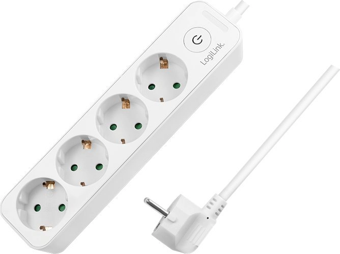 Logilink 4-way power strip  4xCEE 7/3