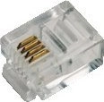 Logilink RJ11 modular plug  6P4C  unshielded