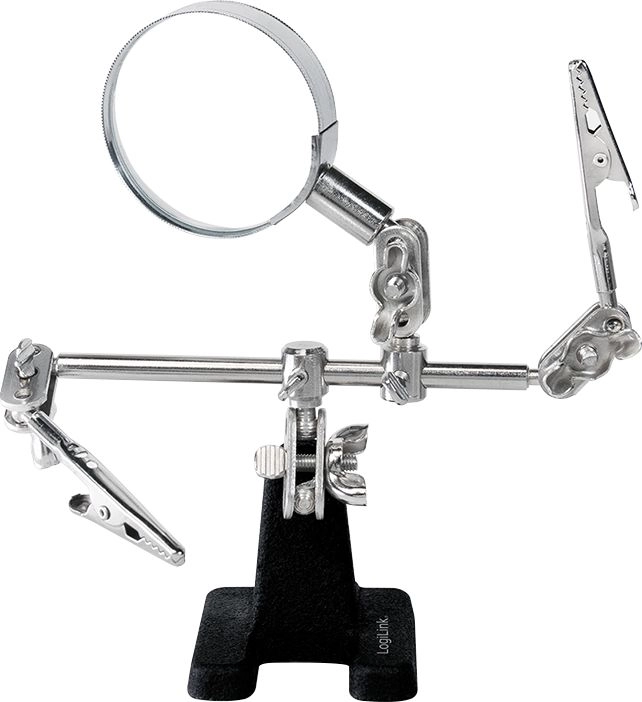 LogiLink WZ0034 magnifier Black  Stainless steel