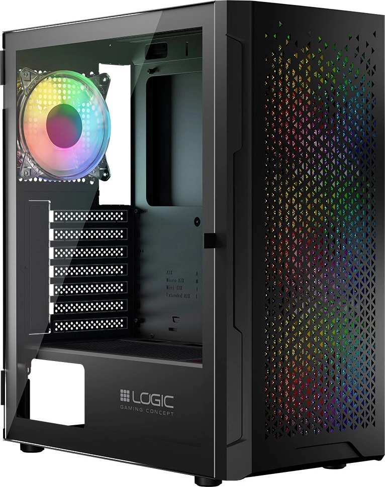 Obudowa Logic Concept Aramis ARGB czarna