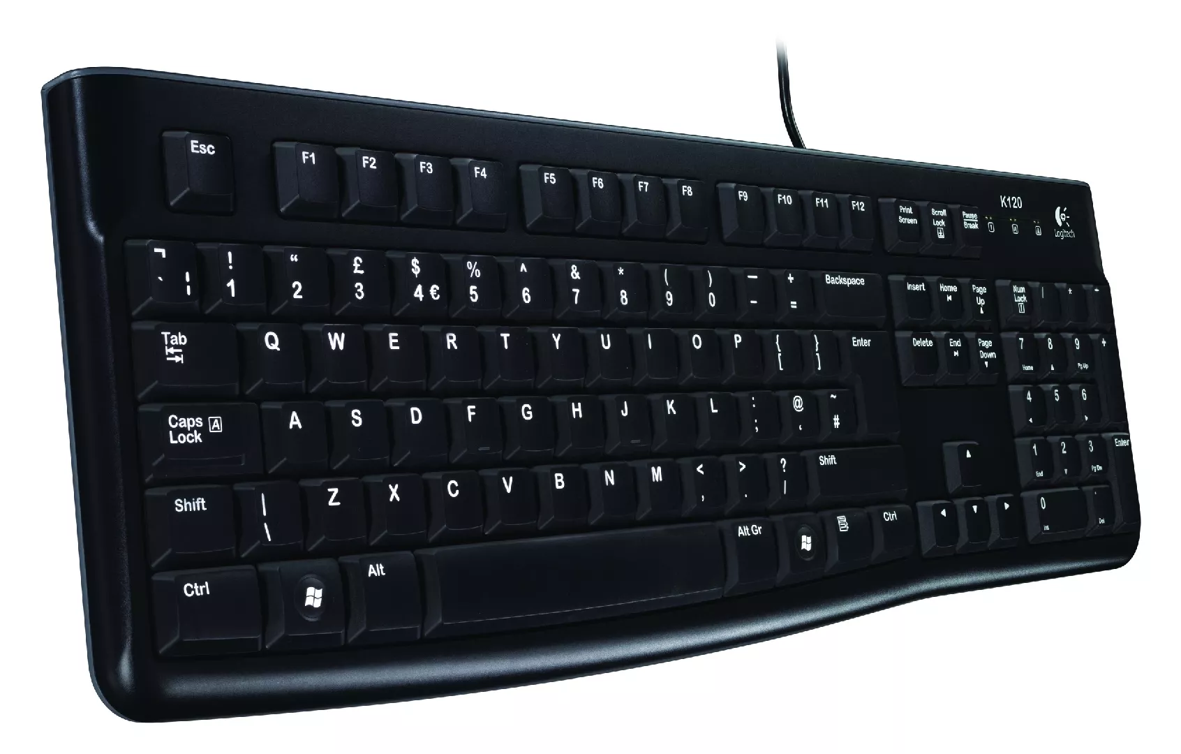 Logitech K120 Corded Keyboard 920-002504