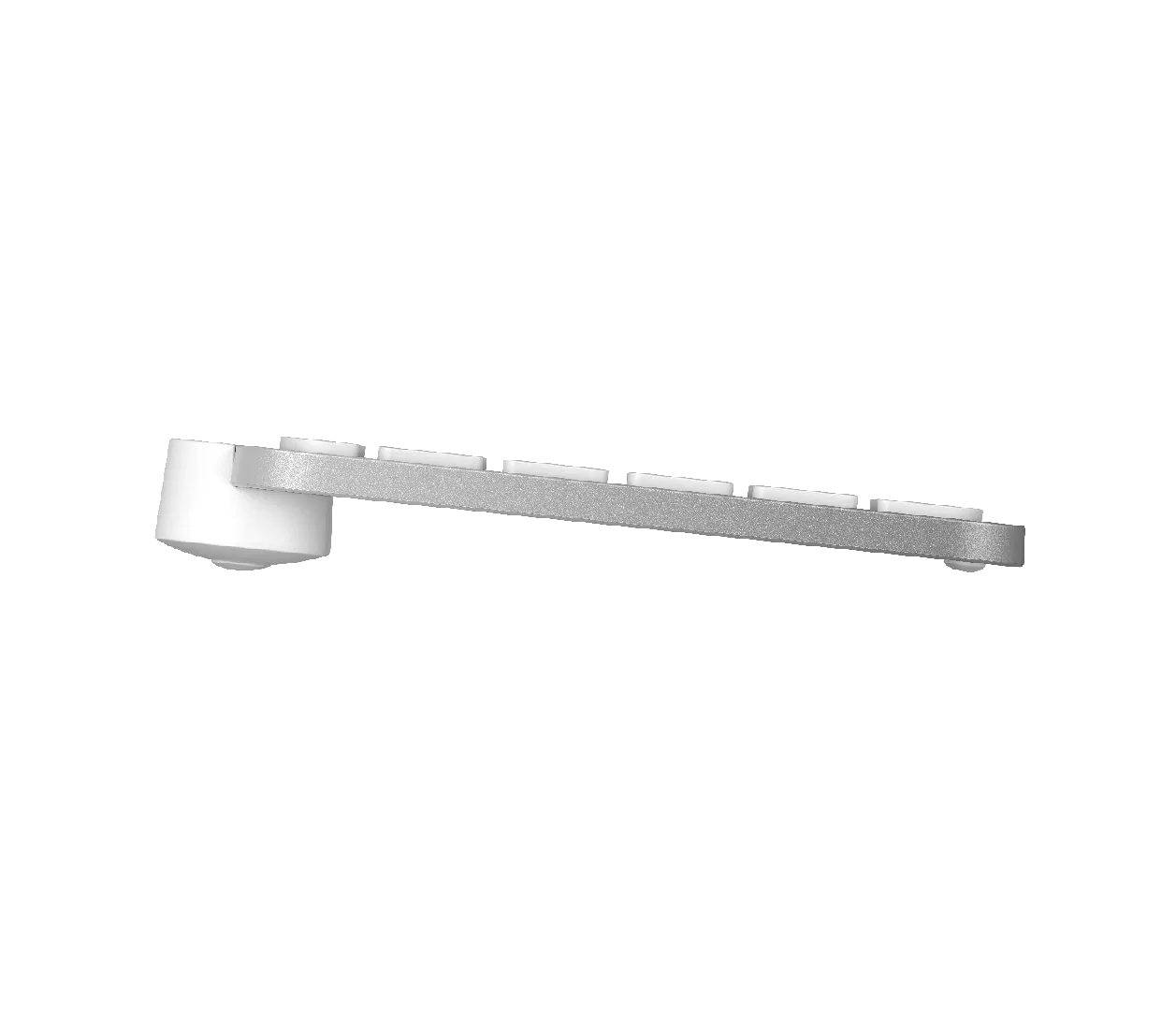 Logitech 920-010491 tastatūra Birojs RF bezvadu sakari + Bluetooth QWERTY Spāņu Pelēks