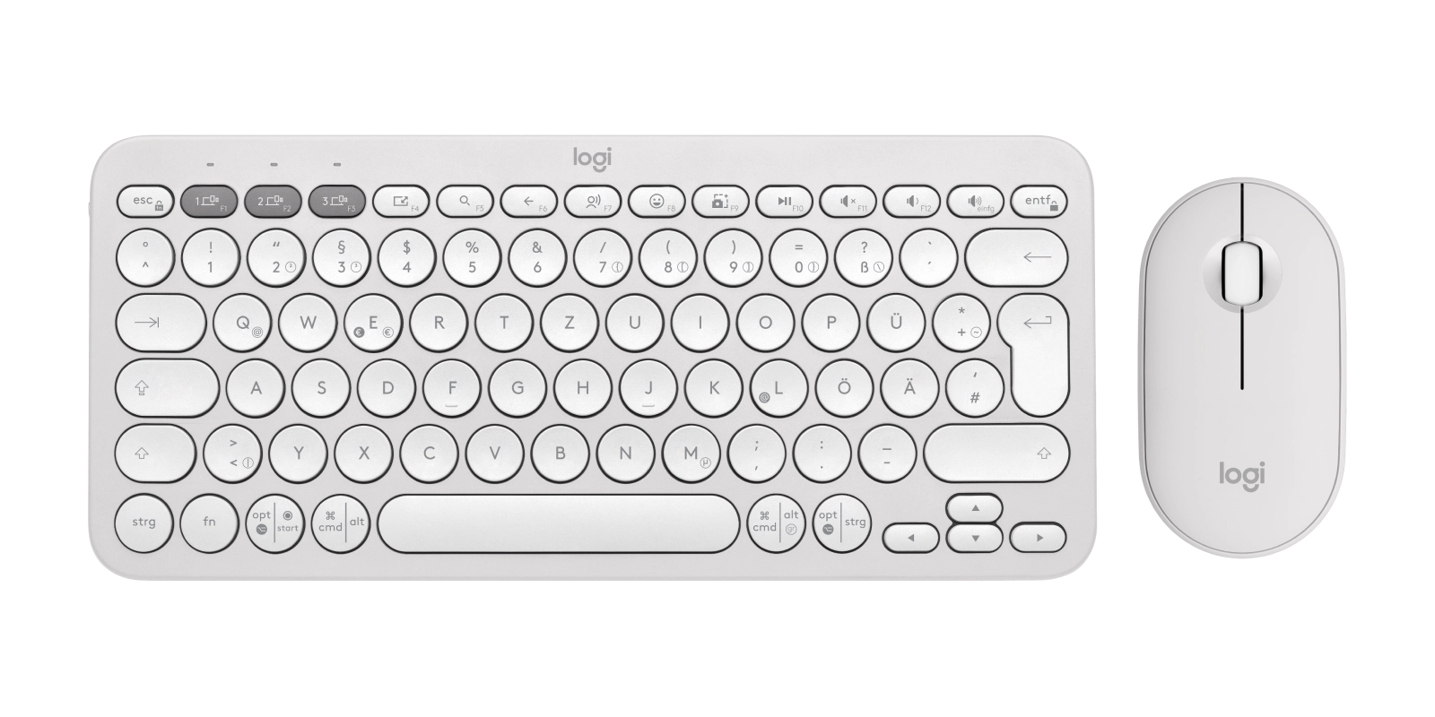 Logitech 920-012204 keyboard Mouse included Universal