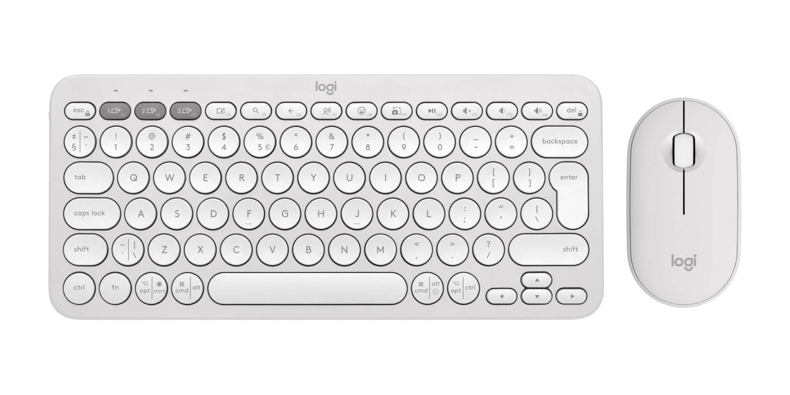Logitech 920-012240 keyboard Mouse included Universal